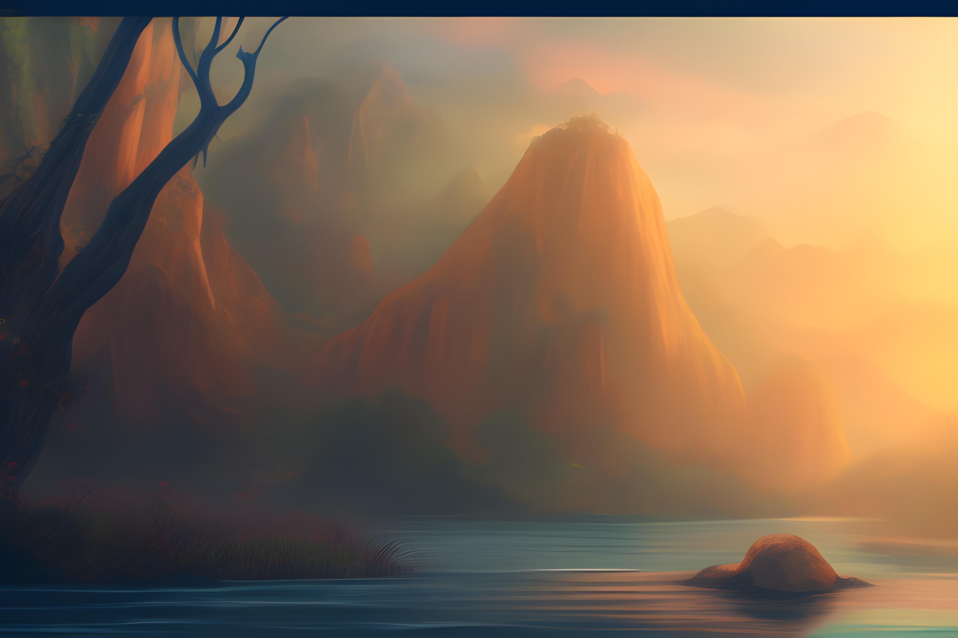 paisaje naturaleza con animales